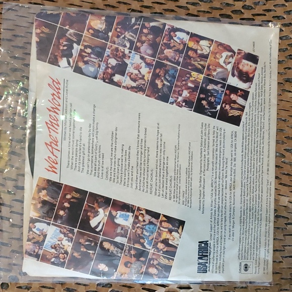 2/$8 VINYL We Are the World and Grace 45 EP - Picture 2 of 4